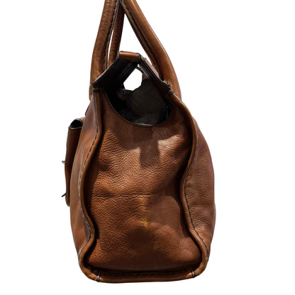 Used CHLOE Edith Bag Shoulder Bag Brown PHW