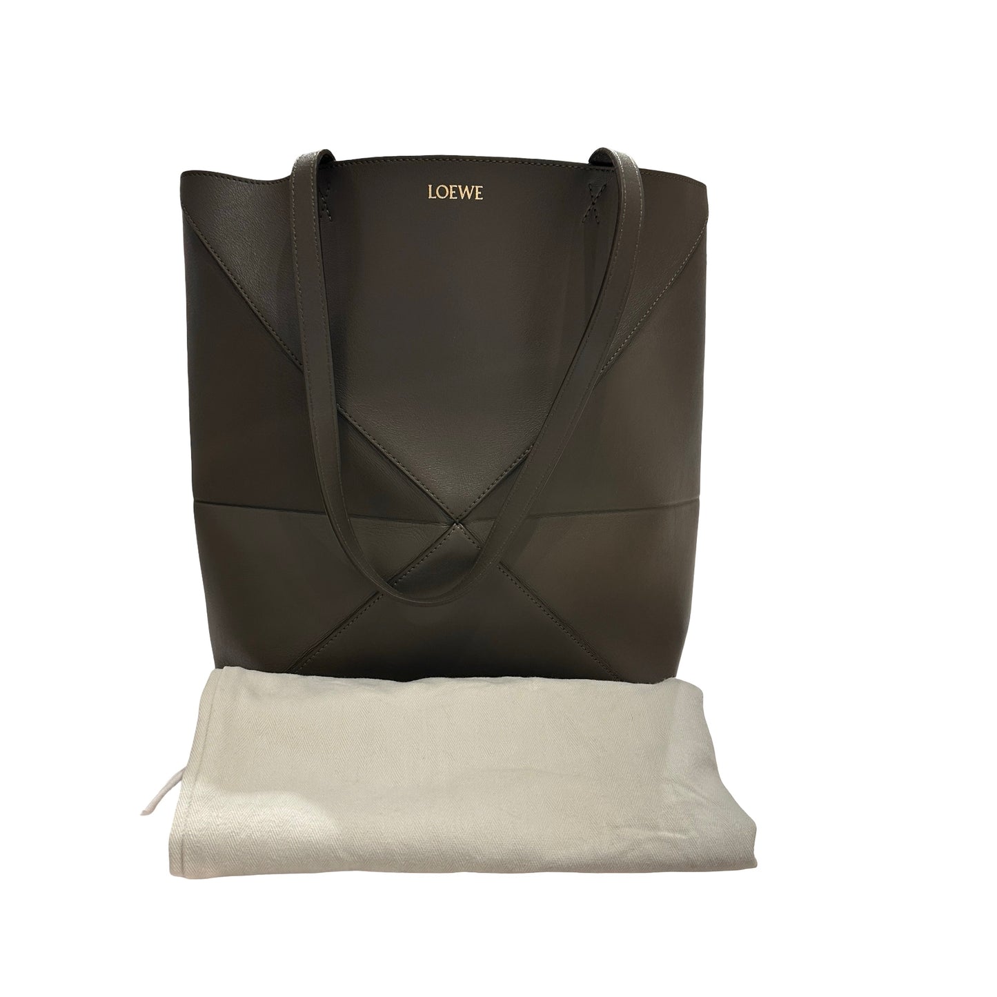 Used LOEWE Shoulder Bag Green