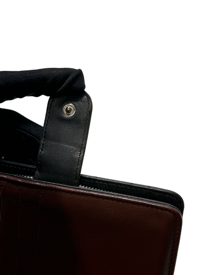 CHANEL Matelasse Lambskin Matelasse Long Wallet Black