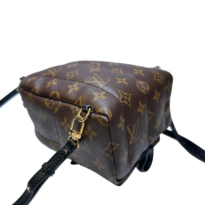Used LOUIS VUITTON Monogram Backpack Brown Black GHW