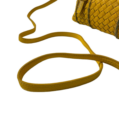 Used BOTTEGA VENETA 2 Way Shoulder Shoulder Bag Sunshine Yellow