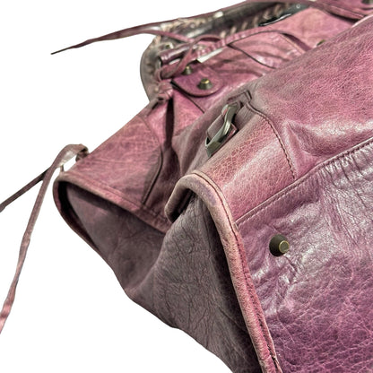 Used BALENCIAGA Shoulder Bag Purple