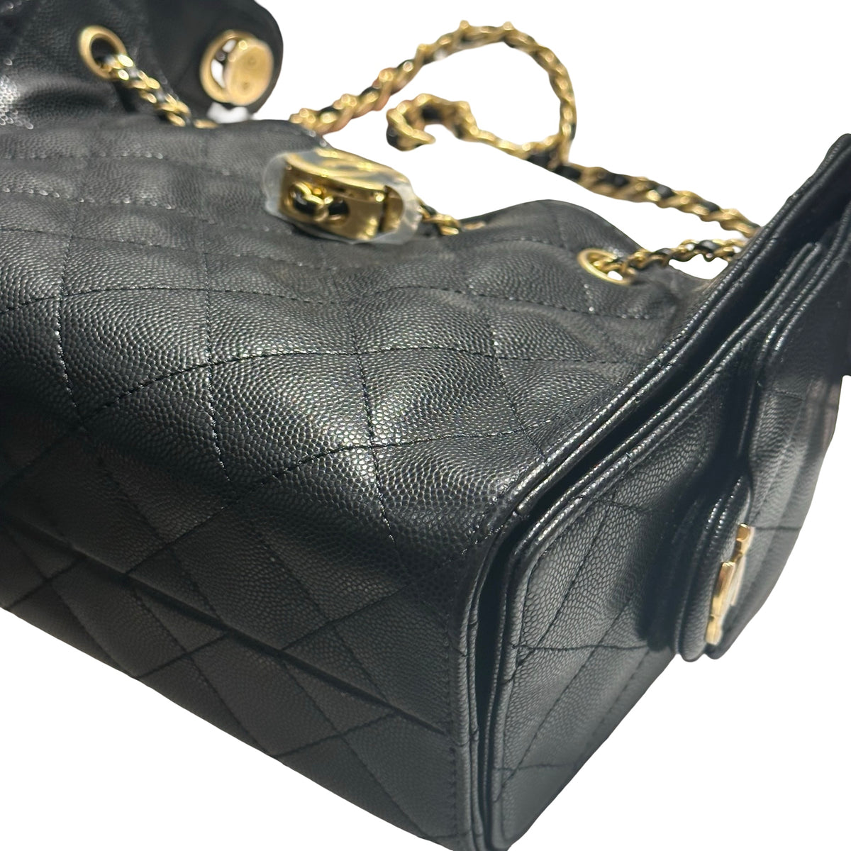 Brand New CHANEL Mini 25 Bag Shoulder Bag Black GHW