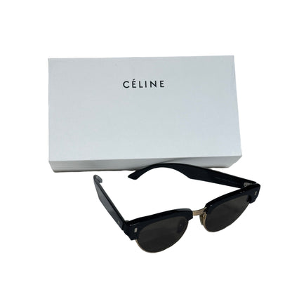 Used CÉLINE SUNGLASSES SUNGLASSES Black GHW