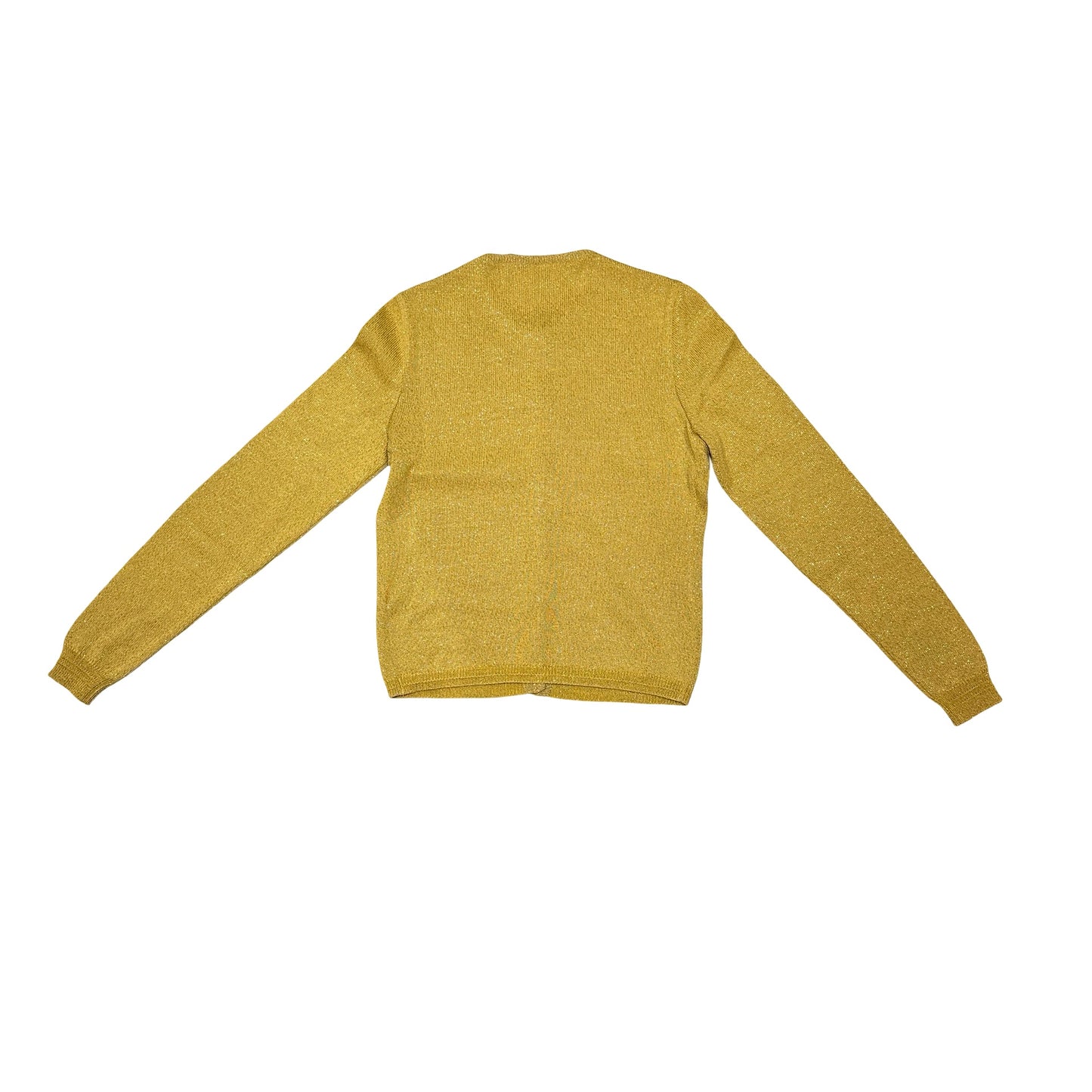 Used VERSACE Gold Used VERSACE SWEATER CARDIGAN Cardigan Gold