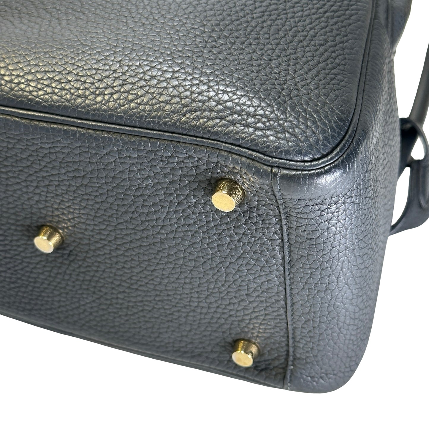 Used HERMES Tc Lindy 26 Shoulder Bag Black Ghw