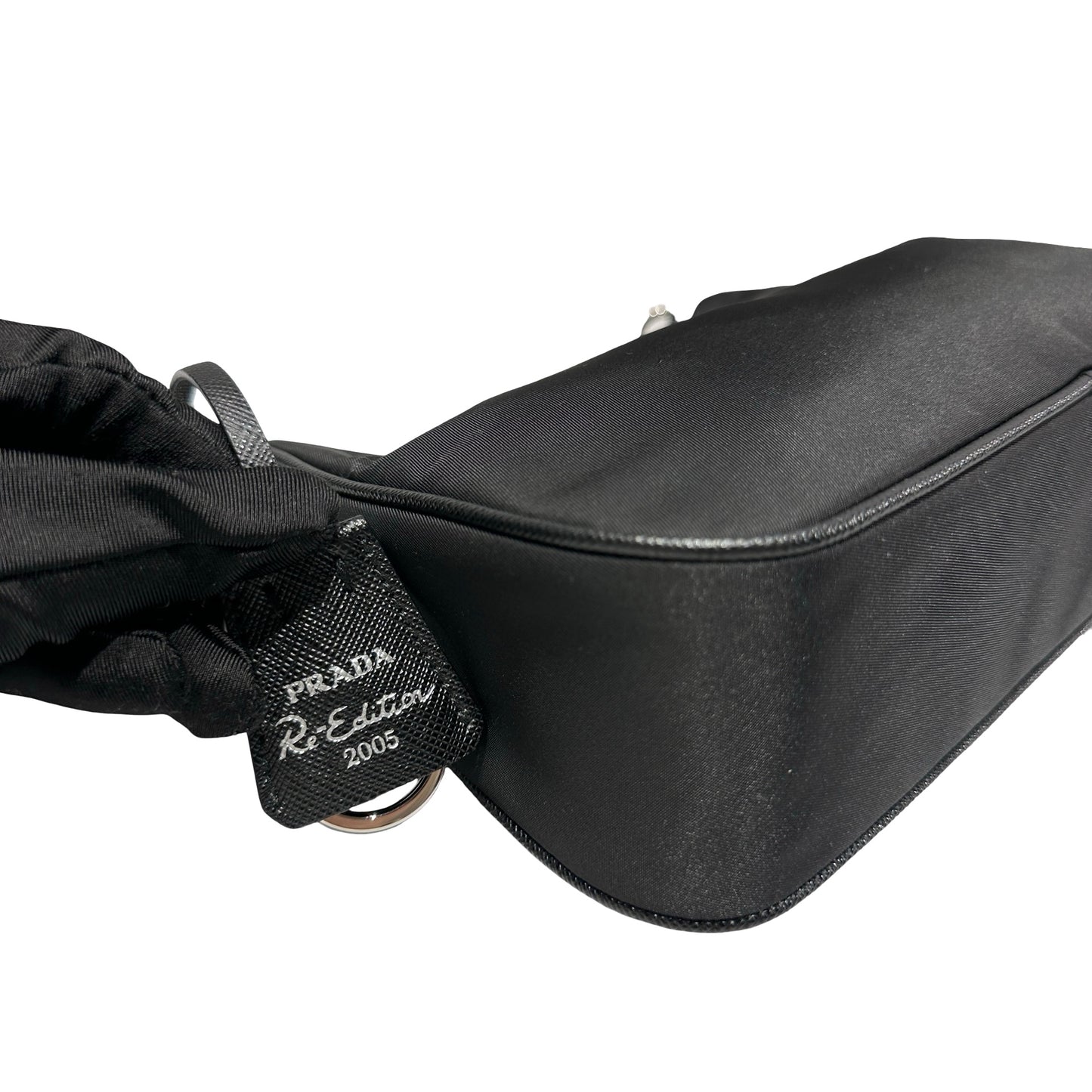 Used PRADA Canvas 3-in-1 Shoulder Bag Black