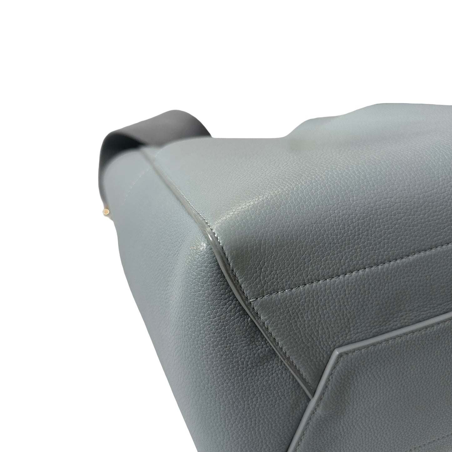 Used CÉLINE Shoulder Grey GHW Shoulder Bag