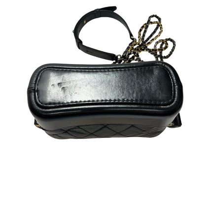 Used CHANEL Gabrielle Chain Shoulder Bag Black