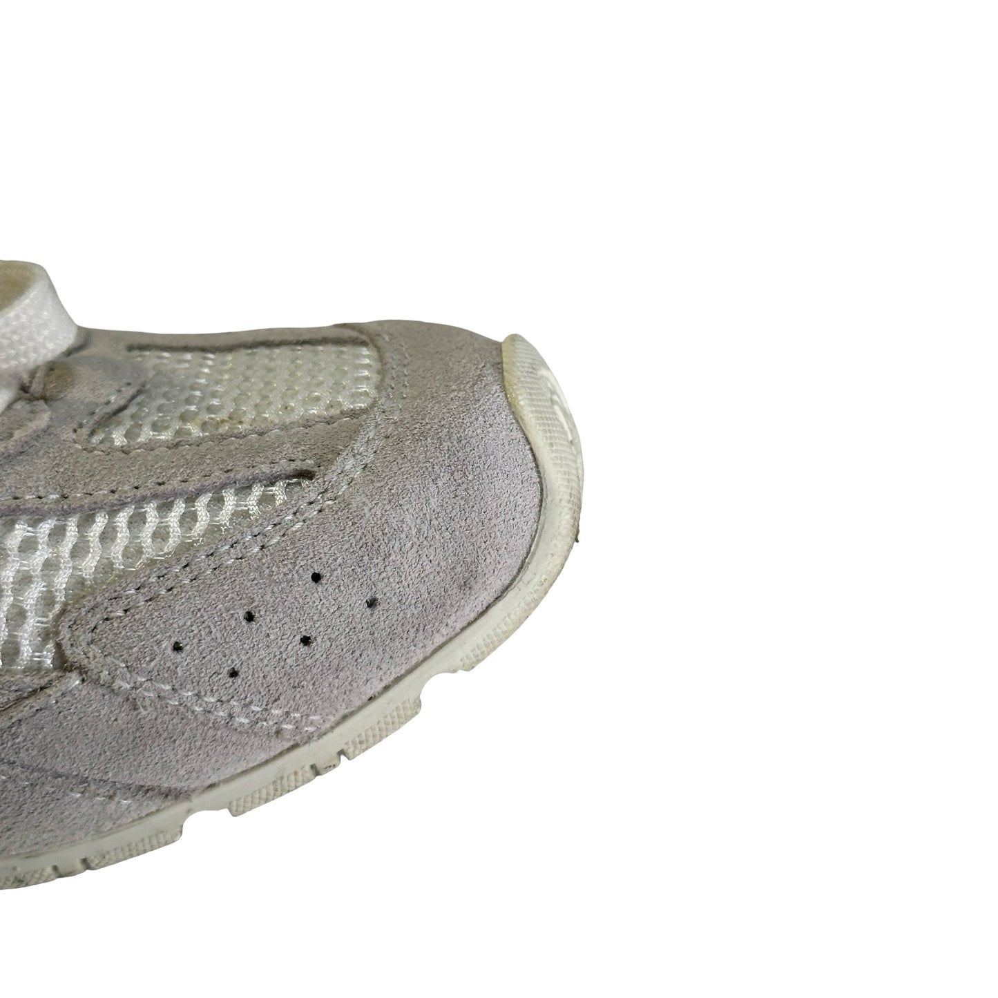 Used MIU MIU Suede Mesh New Balance 530 Sneakers White Grey
