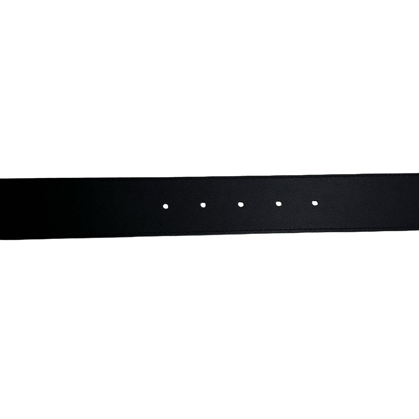 Brand New GUCCI Leather GG Marmont Belt Black GHW