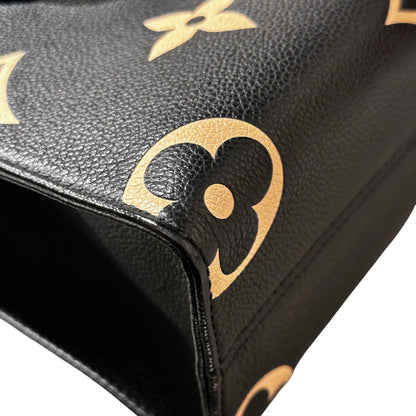 Used LOUIS VUITTON Monogram Empreinte Leather OnTheGo PM Two Way Shoulder Bag Black GHW