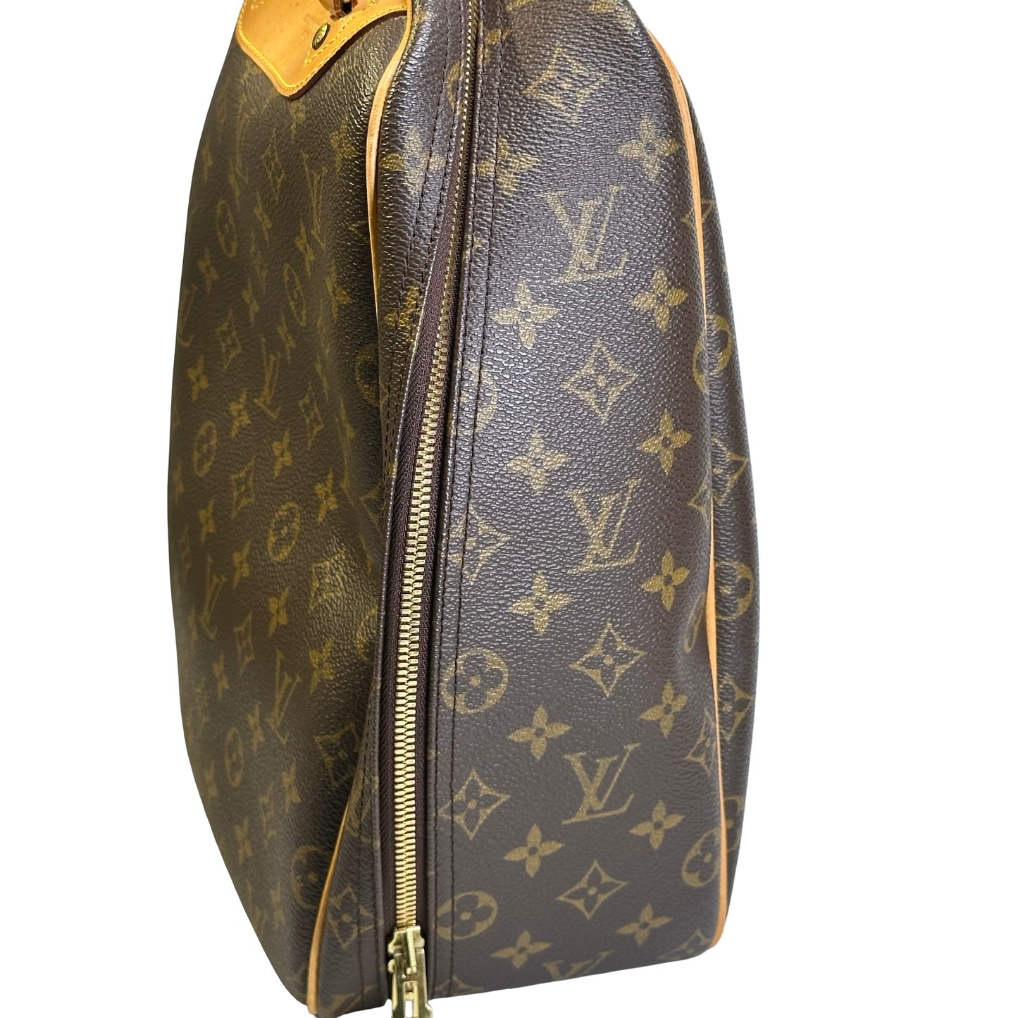 Used LOUIS VUITTON Monogram Canvas Montsouris Handbag Brown GHW
