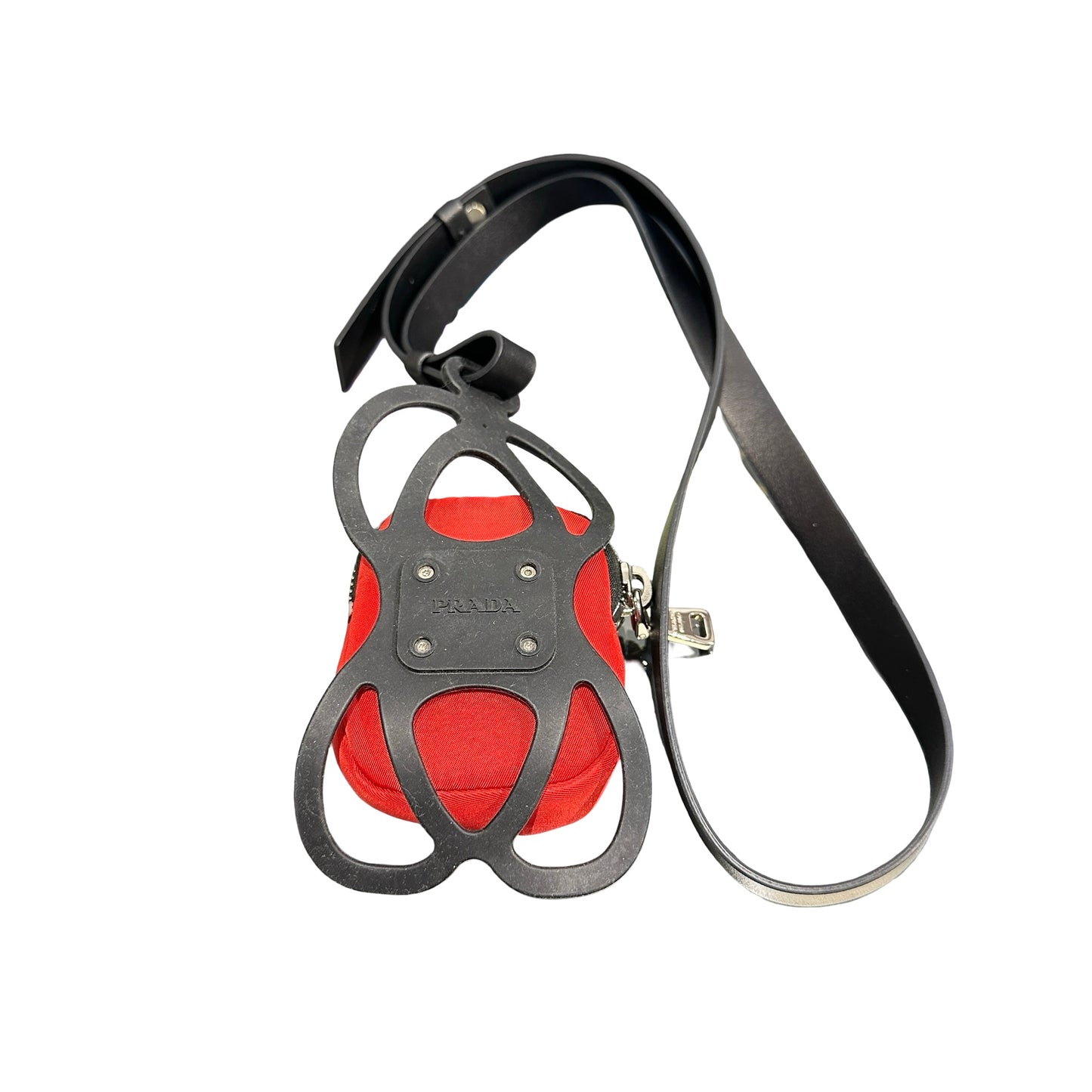 Used PRADA Pouch Red