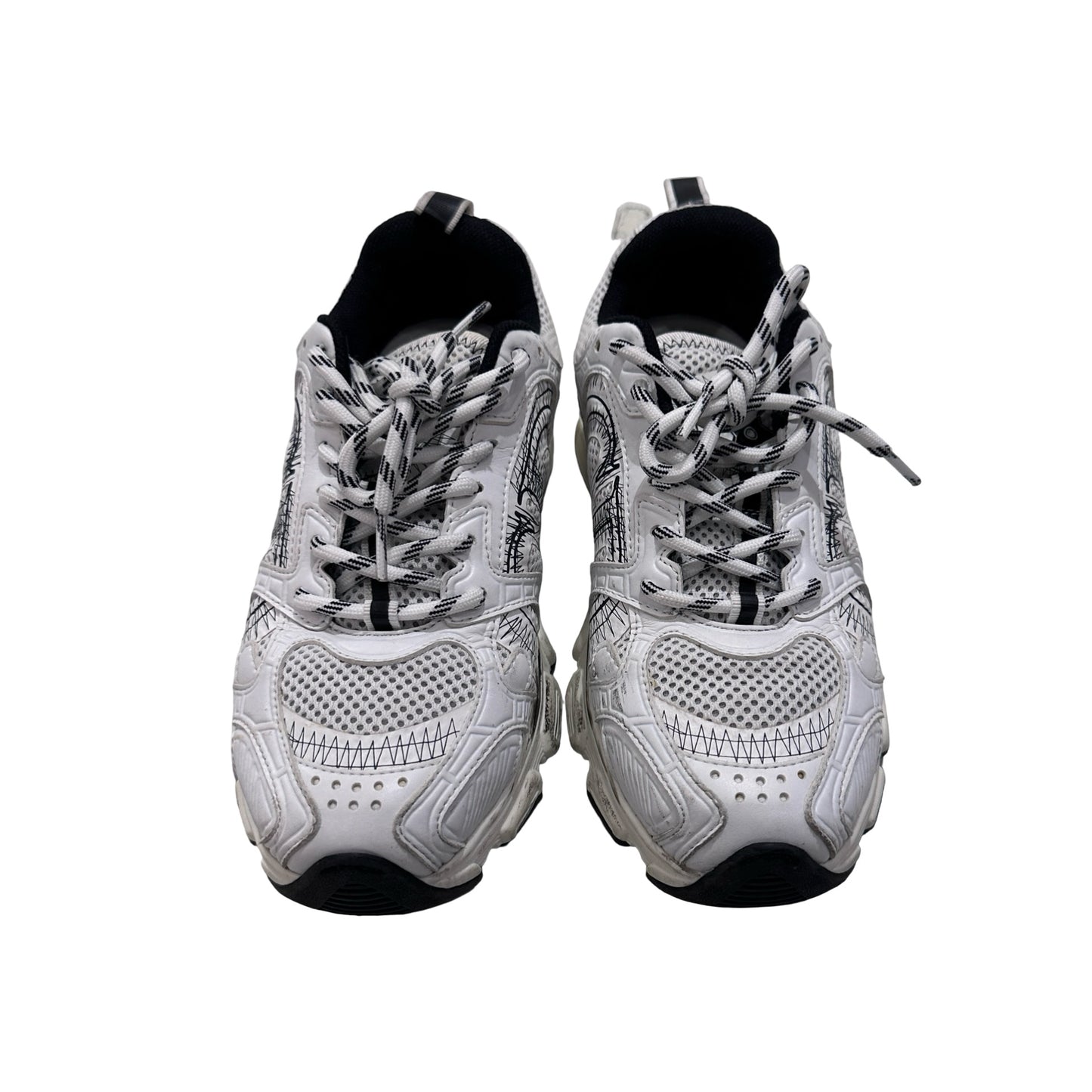 Used DIOR Sneakers Shoes Black White