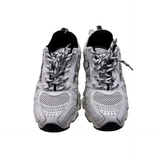 Used DIOR Sneakers Shoes Black White