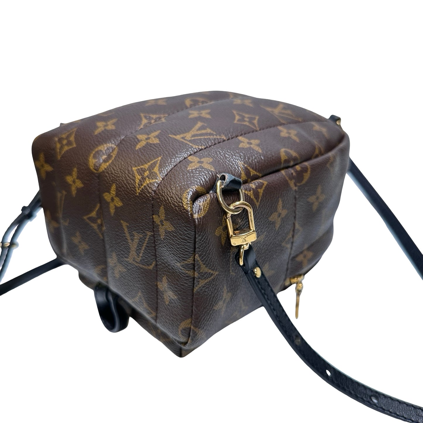 Used LOUIS VUITTON Monogram Backpack Brown Black GHW