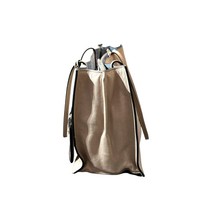 Used PRADA Shoulder Shoulder Bag Brown PHW