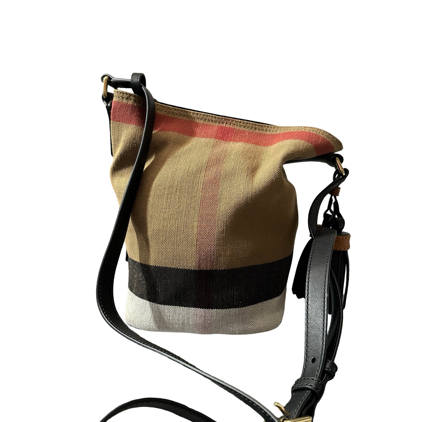 Used BURBERRY Cross body Cross Body Bag Beige GHW