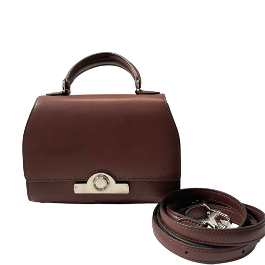 Used MOYNAT Cross Body Bag Red PHW