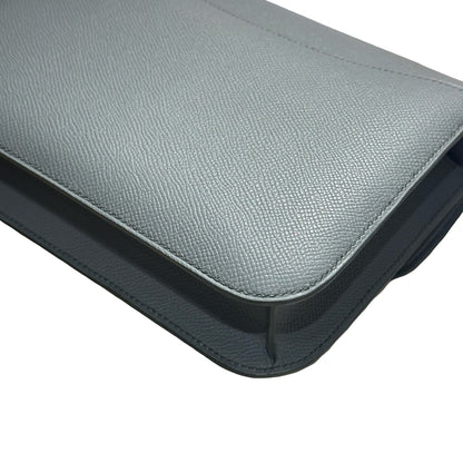 New HERMÈS Calfskin Leather Constance Shoulder Bag PHW Vert Amande