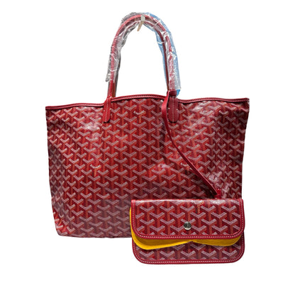 Unused GOYARD Tote PM Tote Bag Red