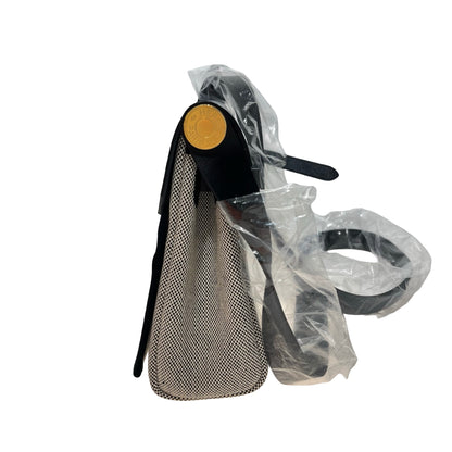 Unused HERMÈS Mini Herbag Shoulder Bag Black GHW