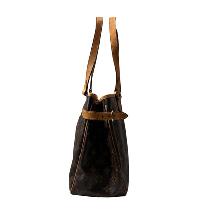 Used LOUIS VUITTON Canvas Tote Bag Monogram GHW