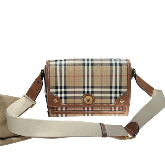 Used BURBERRY Cross Body Bag Brown GHW