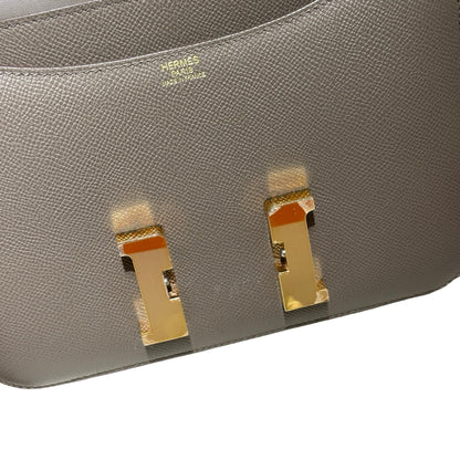 Used HERMÈS Constance 24 Shoulder Bag Etoupe GHW