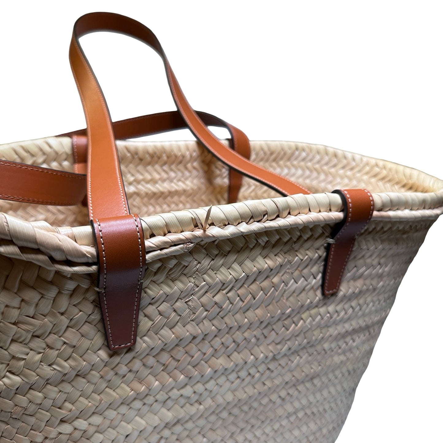 Used CÉLINE 竹編 Tote Bag Beige