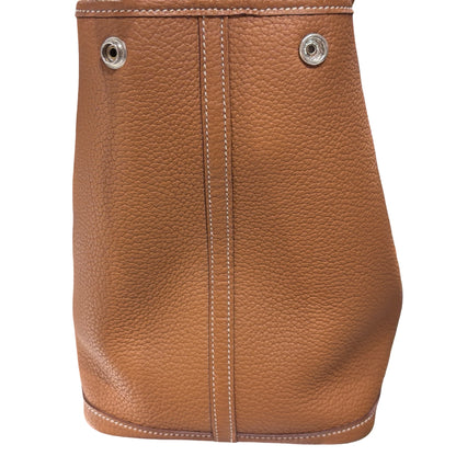 Used HERMÈS Garden Party Tote Bag Beige GHW