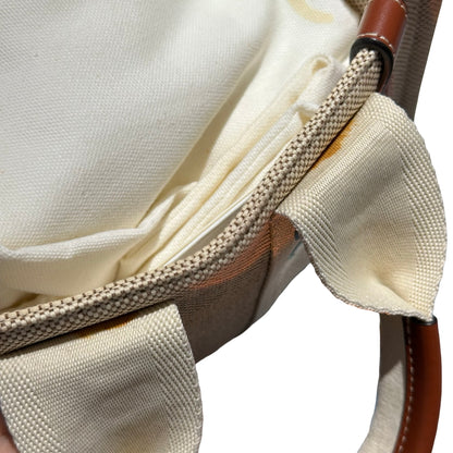 Used CHLOE Tote Bag White Brown