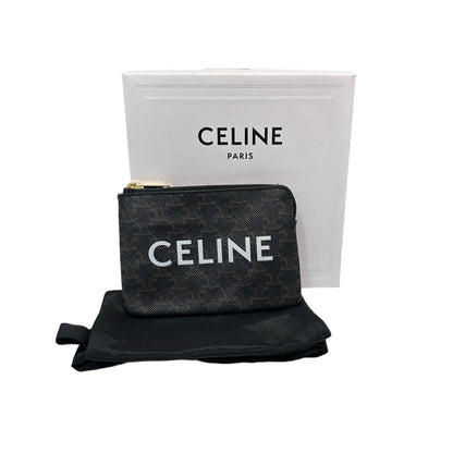 Used CÉLINE Card Case Brown