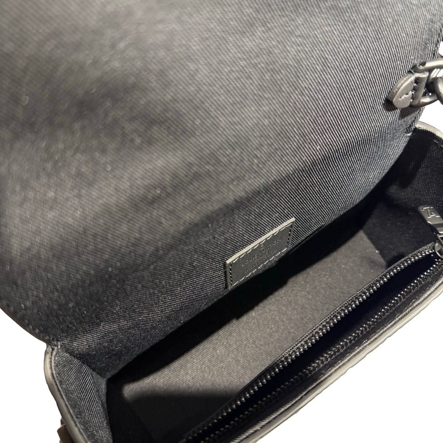 Used LOUIS VUITTON Taurillon Leather Steamer Wearable Wallet Cross Body Bag Black