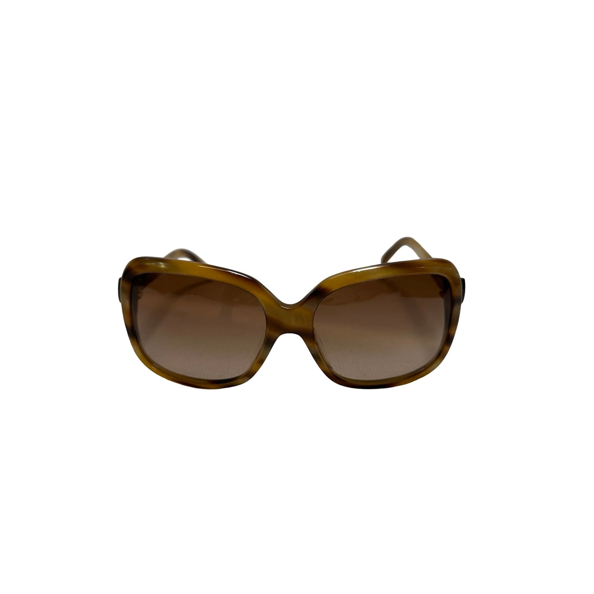 Used CHANEL Tortoise shell Sunglasses SUNGLASSESS Brown