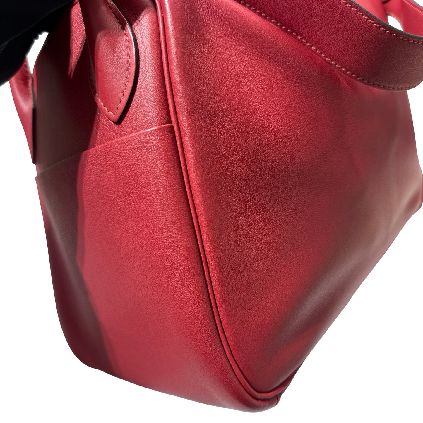 Used HERMÈS Lindy 30 Tote Bag Pink GHW