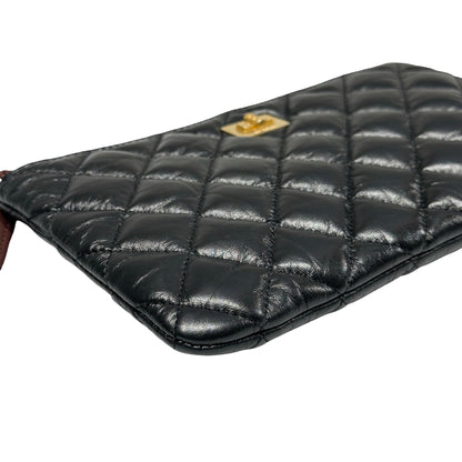 Unused Chanel 2.55 POUCH Pouch Black GHW