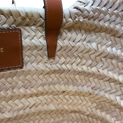 Used CÉLINE 竹編 Tote Bag Beige
