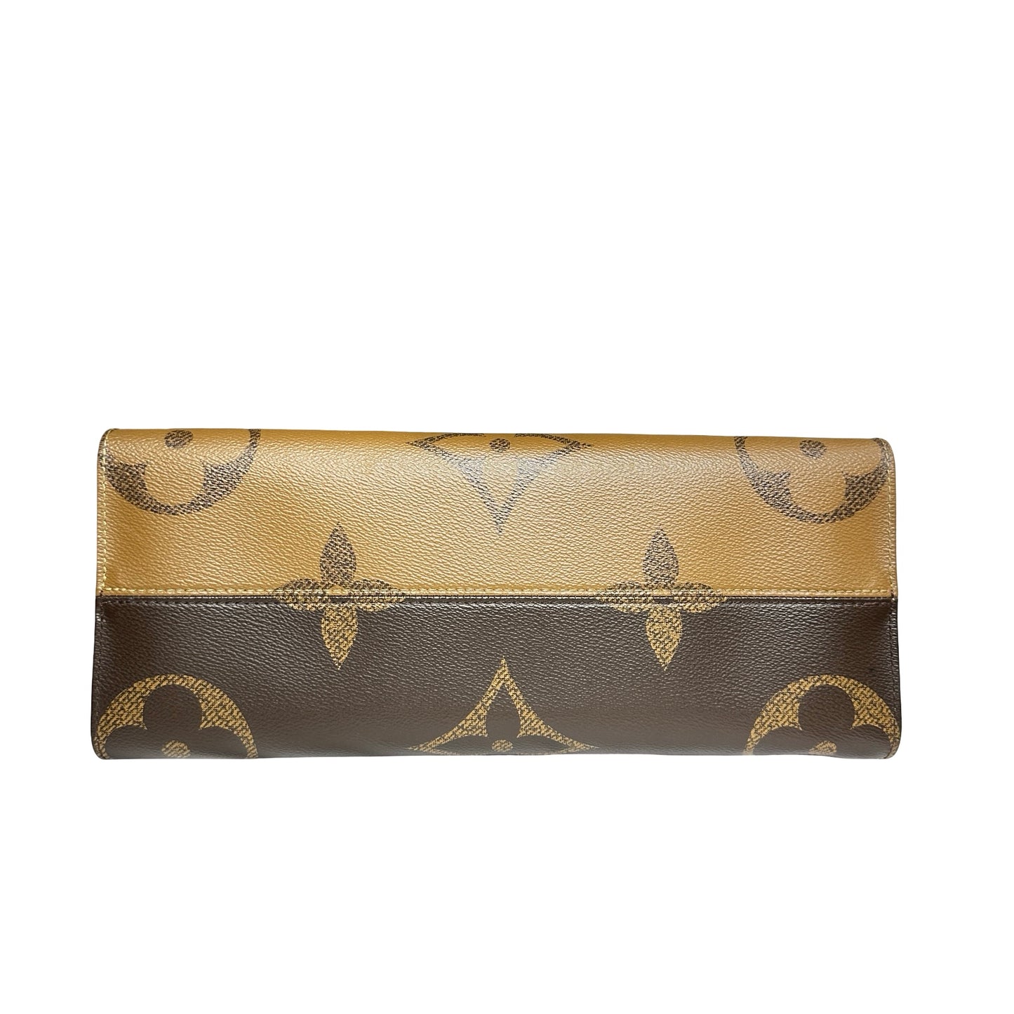 Used LOUIS VUITTON Canvas Used Louis Vuitton Monogram Brown On the Go Tote Bag Brown GHW
