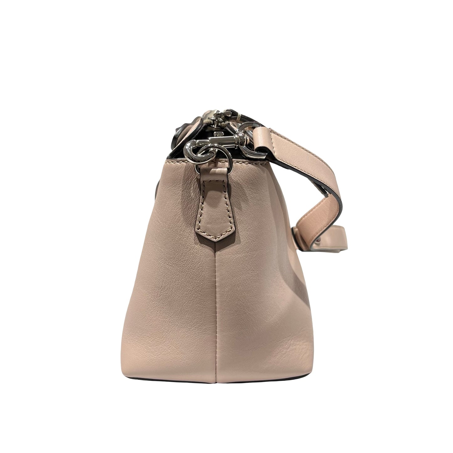 Used Fendi By The Way Medium Shoulder Bag PHW Pink