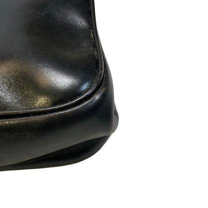 Used CELINE Leather Vintage Cross body bag Cross body bag Black GHW