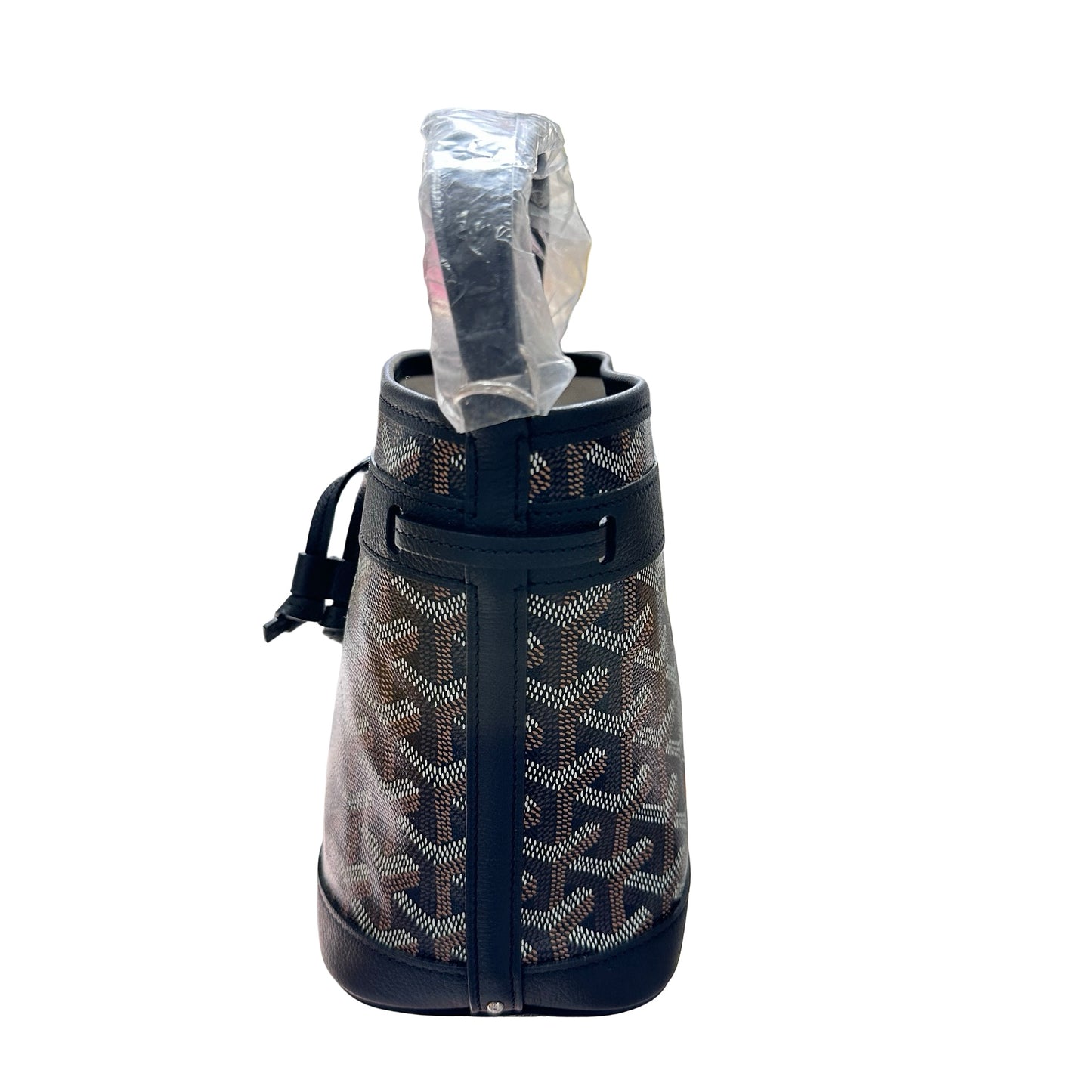 New GOYARD Mini Bucket Bag Black PHW