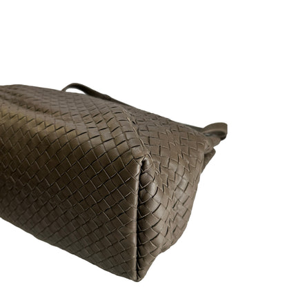 Used BOTTEGA VENETA Intrecciato Intrecciato Shoulder Bag Grey