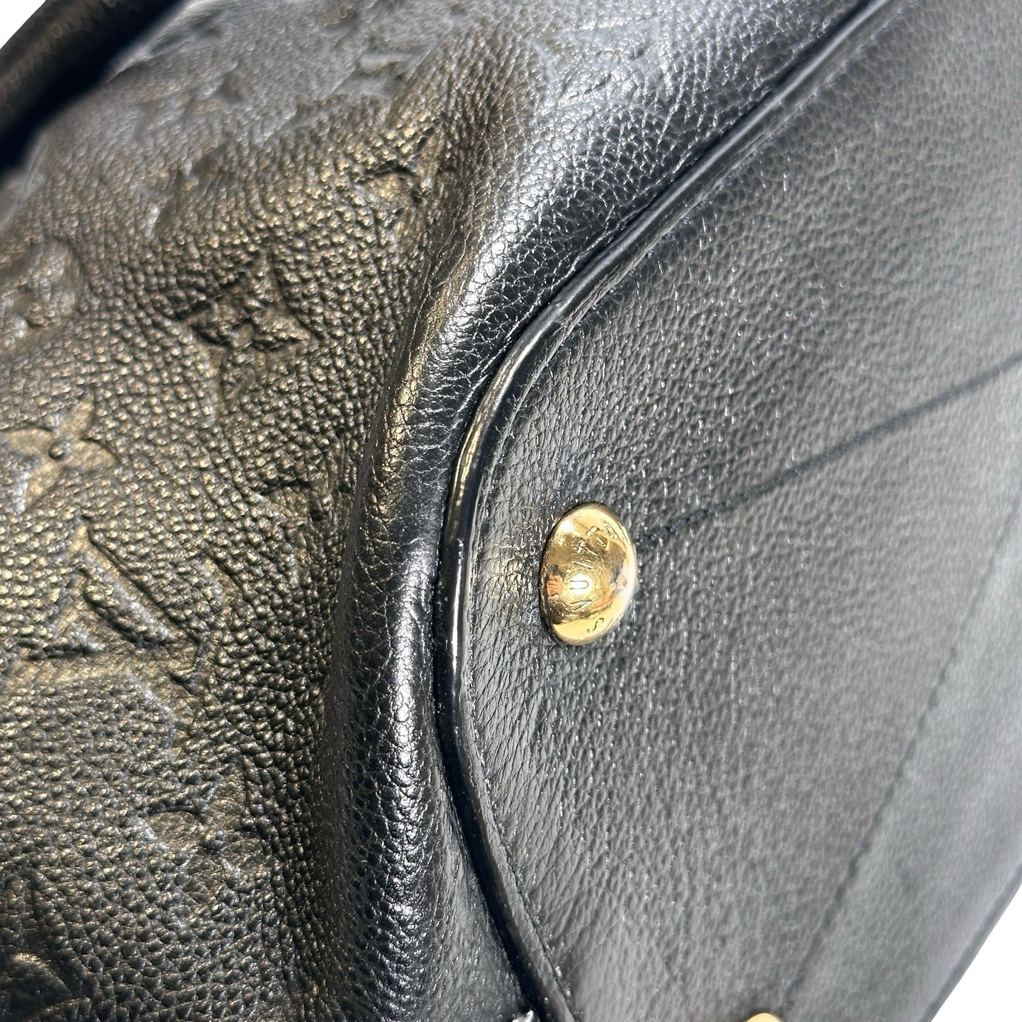 LOUIS VUITTON Monogram Mazarine Tote Bag Black GHW
