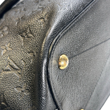 LOUIS VUITTON Monogram Mazarine Tote Bag Black GHW