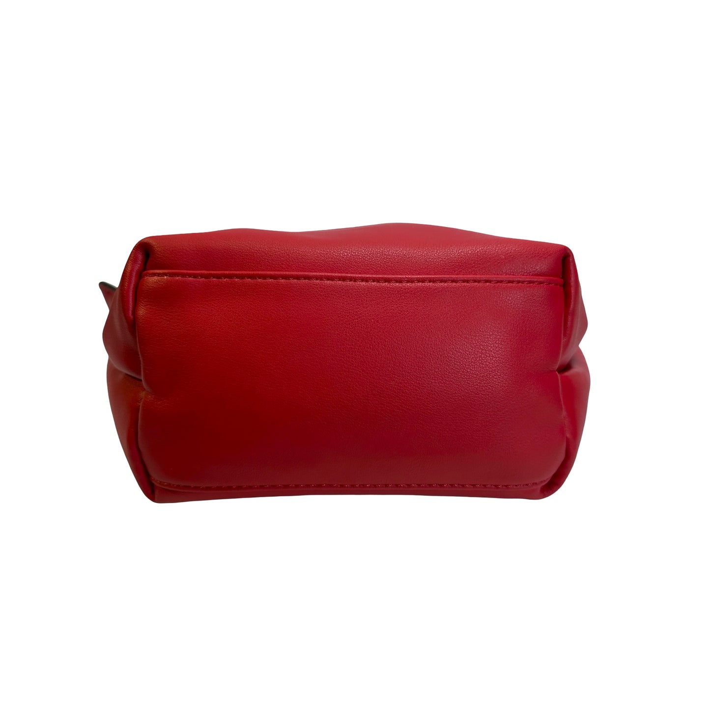 Used LONGCHAMP Leather Le Pliage Handbag Red