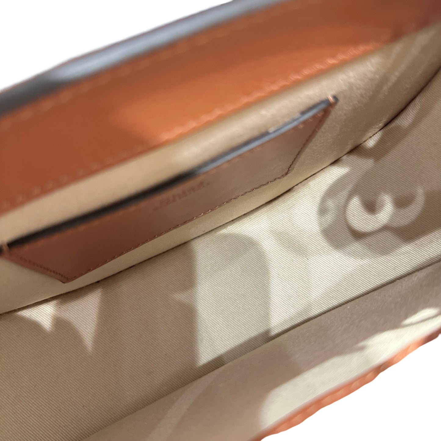 Used CHLOE Cross Body Bag Grey Brown