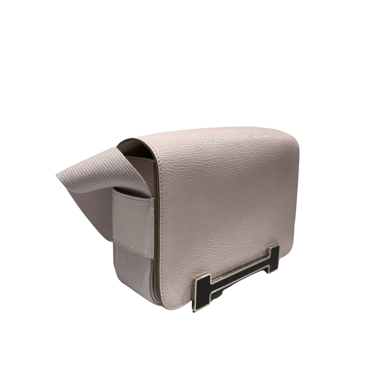 Used HERMES Geta Bag Crossbody Bag 09 Mauve Pale/I2 Nata