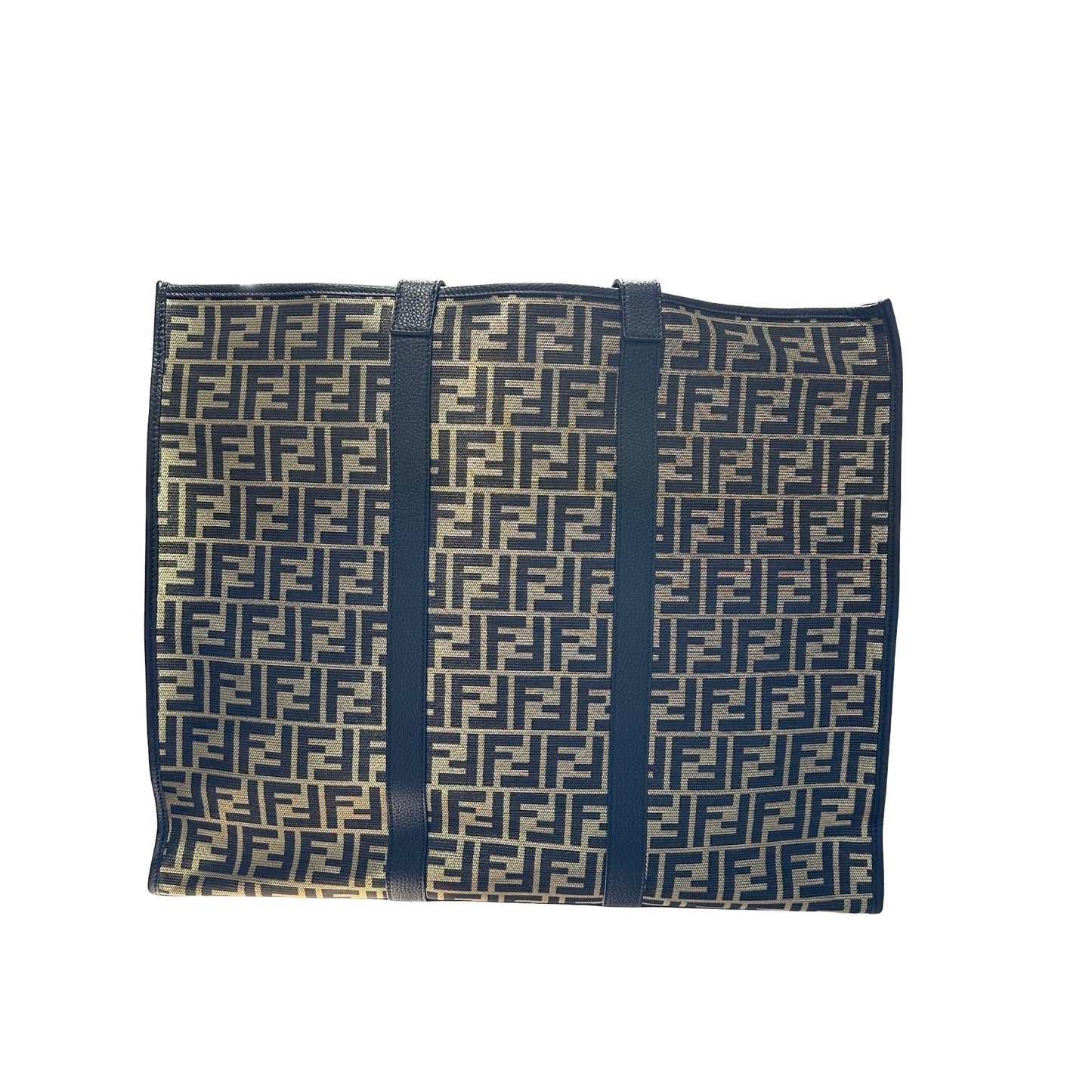 Used FENDI Travel Bag Multi colour Brown Gold